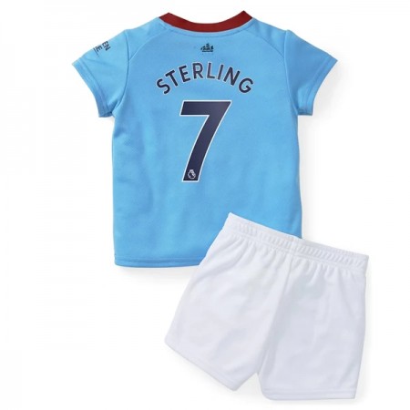 Camiseta de fútbol Manchester City Sterling 7 Niño 1ª equipación 2022/23 Camiseta de fútbol Manchester City Sterling 7 Niño 1ª equipación 2022/23